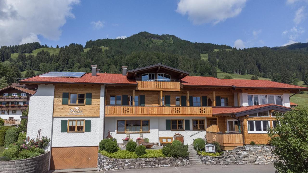Landhaus Mucha - Ferienwohnungen - Naturpark Partner Bolsterlang Dış mekan fotoğraf